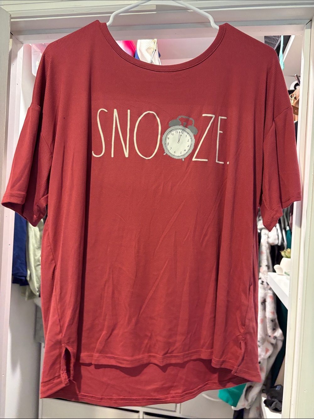 Rae Dunn Snooze shirt